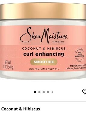 Shea Moisture Coconut And Hibiscus Curl Enhancing Smoothie For Thick and Curly H